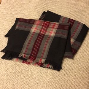 lululemon Plaid Scarf/Poncho